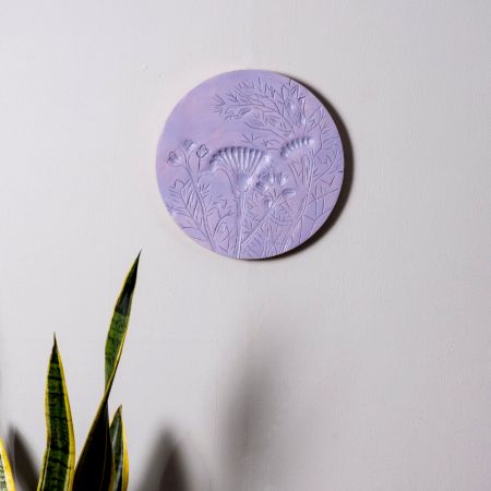 Mauve Garden Elegance Plate